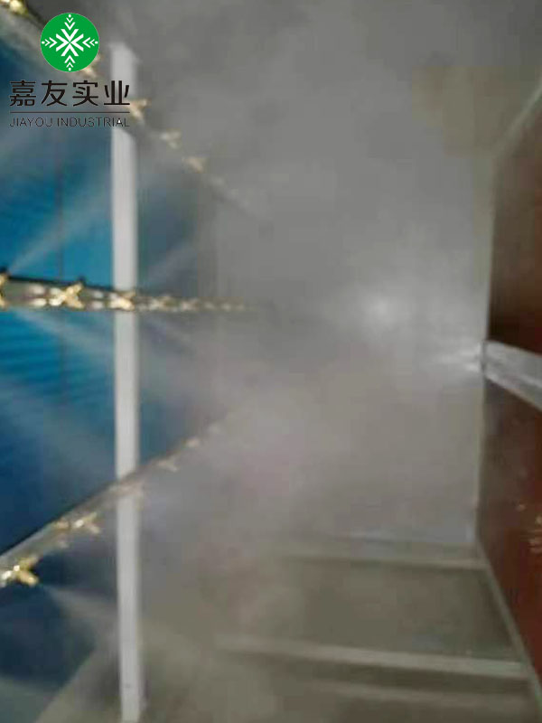 清新環(huán)境空調(diào)機組加濕方案_杭州嘉友高壓微霧加濕器應(yīng)用案例