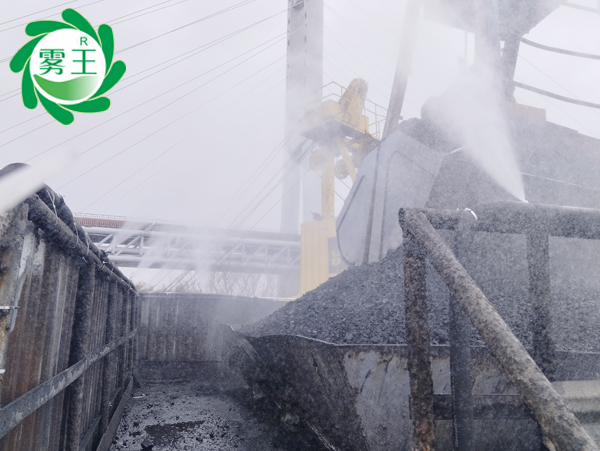 井神碼頭卸料漏斗進(jìn)料口上線高壓噴霧降塵系統(tǒng)守護(hù)藍(lán)天凈土