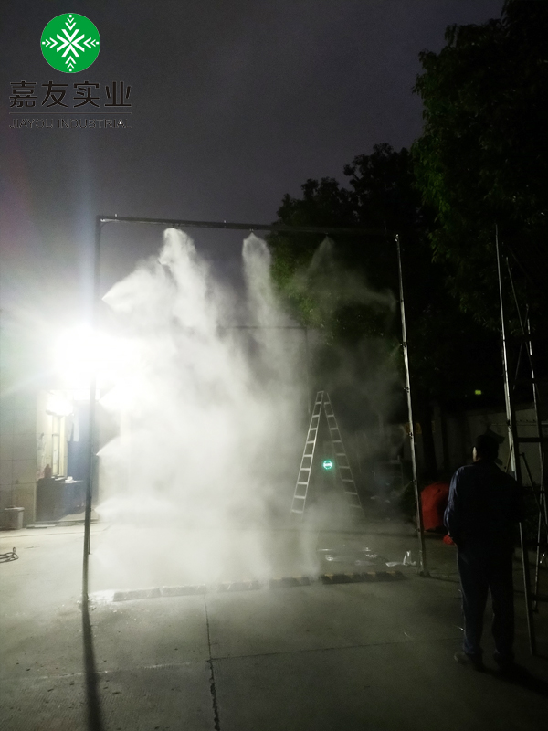 車輛消毒通道高壓微霧消毒除臭系統(tǒng) (5)