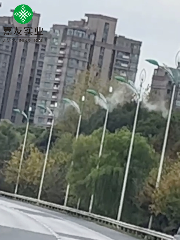 路燈桿噴霧降塵系統(tǒng) (2)