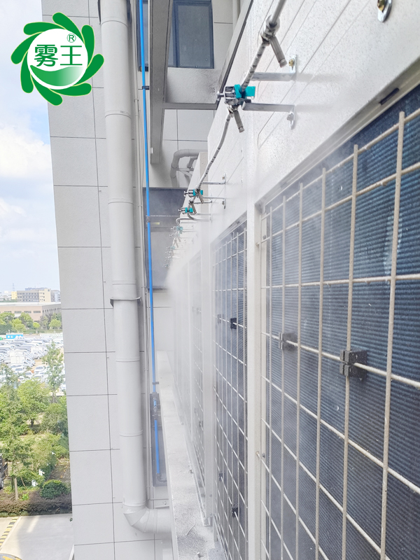 空調(diào)外機(jī)噴霧降溫 (2)
