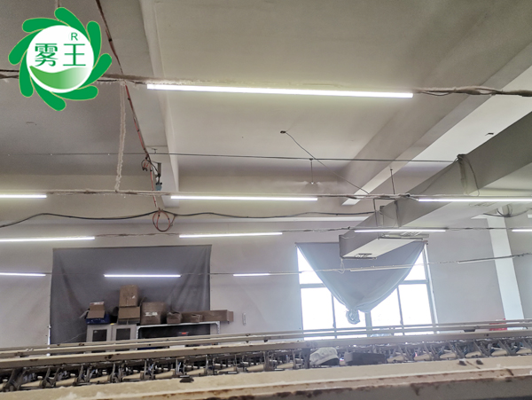 紡織車(chē)間高壓微霧加濕 (5)
