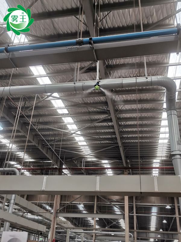 家具制造車(chē)間干霧加濕器 (2)
