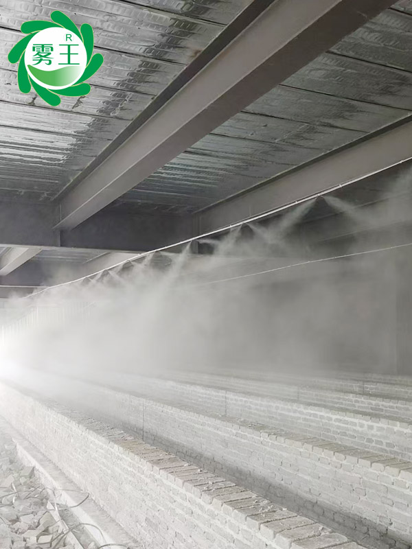 磚石成品倉(cāng)庫(kù)高壓微霧加濕器 (1)