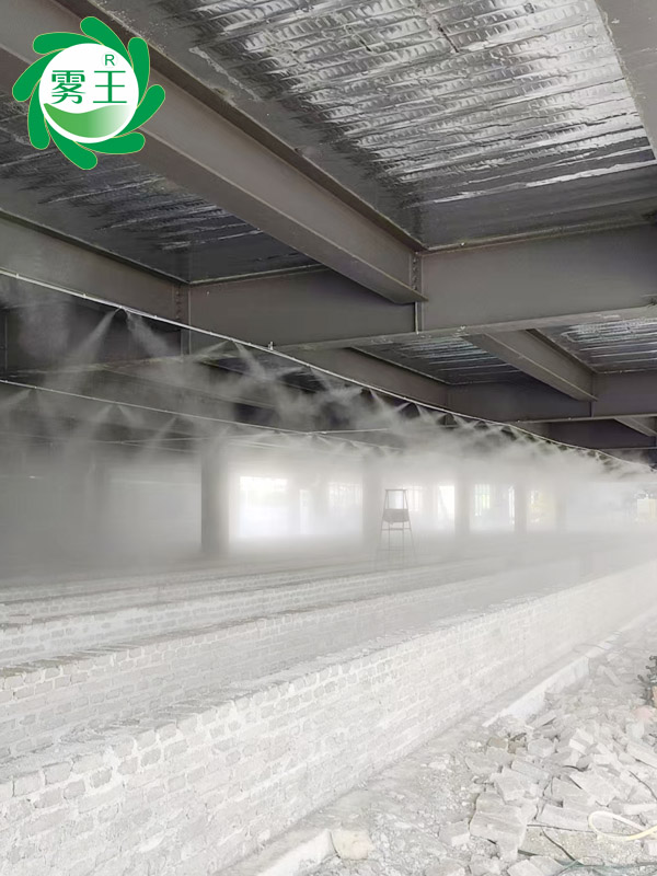 磚石成品倉(cāng)庫(kù)高壓微霧加濕器 (5)