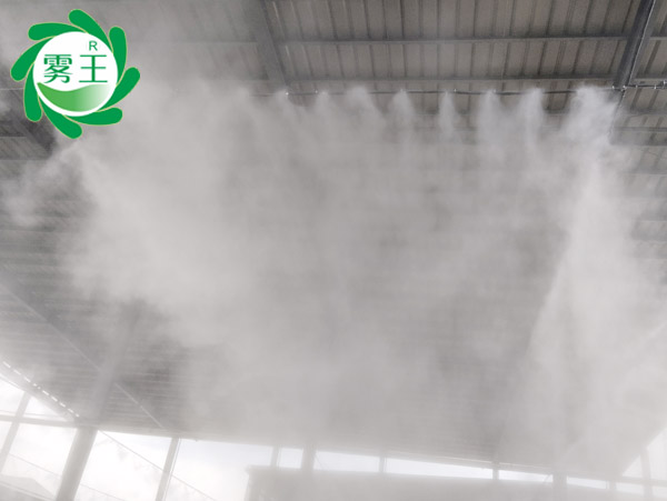 投料鋼棚和出渣棚高壓噴霧降塵系統(tǒng) (3)