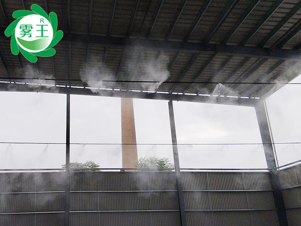 投料鋼棚和出渣棚高壓噴霧降塵系統(tǒng) (5)