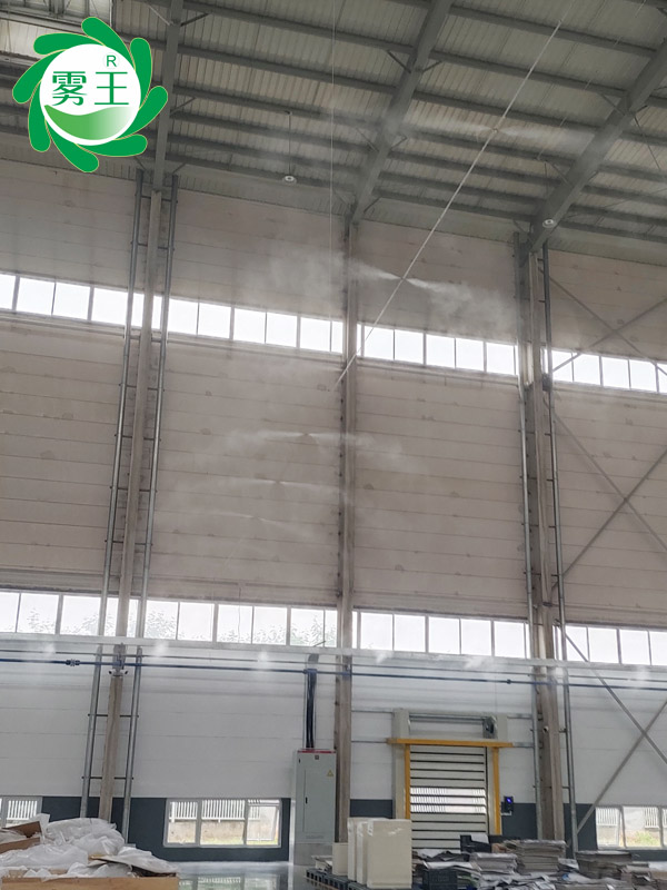 印刷車(chē)間高壓微霧加濕器 (2)