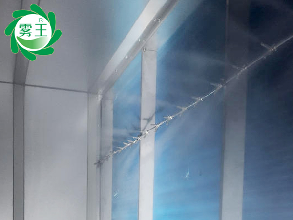 高壓微霧加濕器作用空調(diào)機(jī)組，解決江蘇一電子車間低濕難題