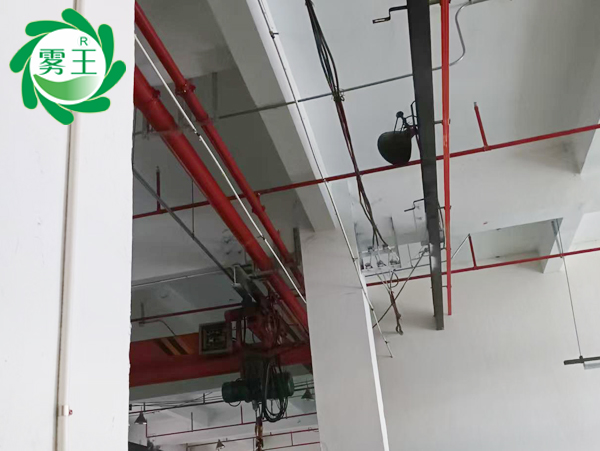 印刷車間高壓微霧加濕器 (5)