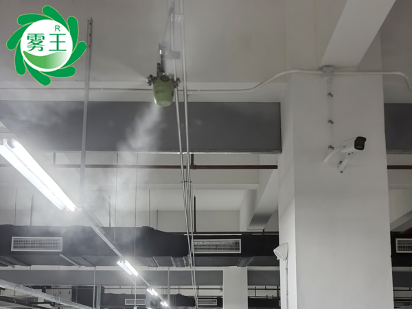 打印機(jī)生產(chǎn)車(chē)間、粉盒生產(chǎn)車(chē)間及灌粉車(chē)間干霧加濕器 (1)